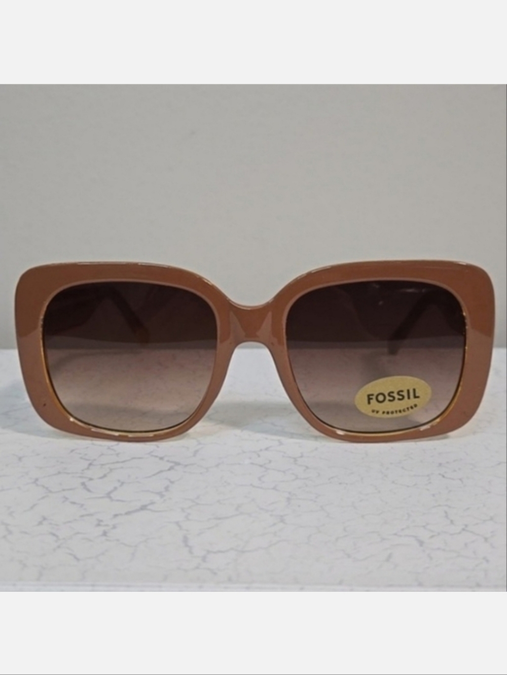 Fossil Women's Retro Brown Sunglasses ~ NWT